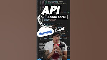 PARTE I crea una API con flask y Python. #python #programacion #flask