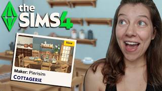 The Sims 4 Marketplace Cottagerie by Pierisim Maker Pack Review | OhcluckGames