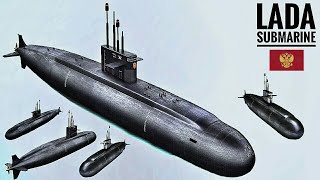 New Advanced Class Of Diesel Electric Attack Submarine - Russian Lada Class Submarine
