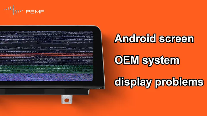 PEMP Android screen OEM system splash screen or does not display solutions.