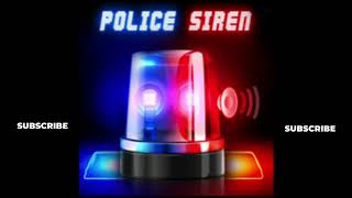 1 Hour Police Siren Sound | 1 Час Звук Полицейской Сирены