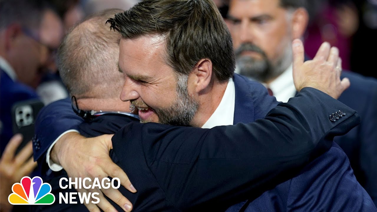 Donald Trump chooses JD Vance as VP running mate