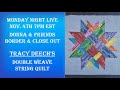 Double Weave Spring Quilt by Tracy Deech