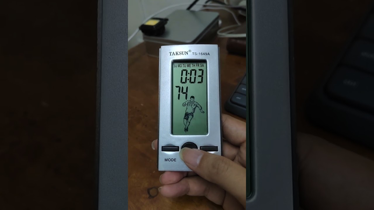 5 Pçs Cronômetro Progressivo Relógio Alarme E Data Taksun | Frete grátis
