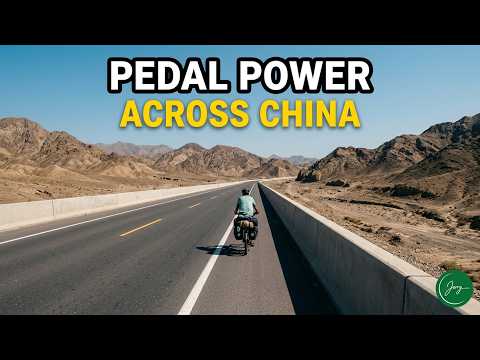 Riding across Northern China