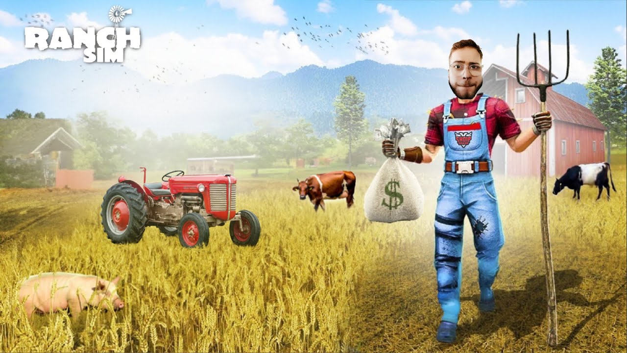 Punë me Traktora !! - Ranch Simulator | SHQIPGaming