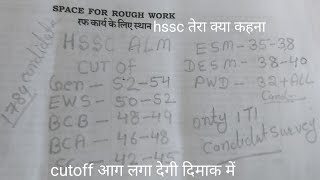Hssc Alm Updatelineman Final Cutoff Off Only Iti alm Cut  Gen Cutoff Ews Cutoff Sc Cut Off
