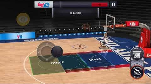 NBA live mobile basketball android walkthrough Part 1