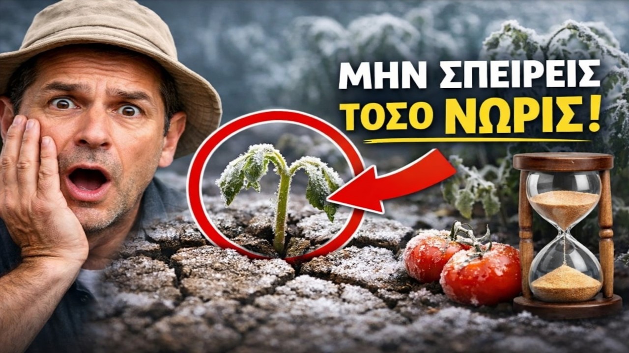 20 Μοιραία Λάθη του Κηπουρού: Ποιες καλλιέργειες ΔΕΝ πρέπει να σπείρεις τόσο νωρίς!