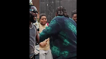 Burna Boy Is Rehearsing With His Team 