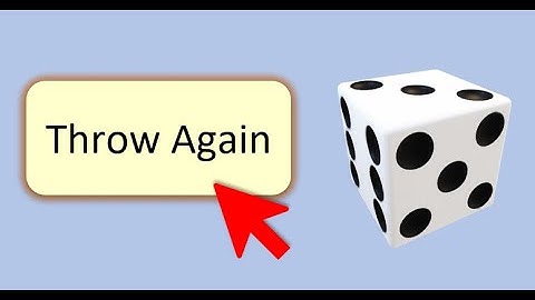 Roll a Dice with Microsoft Excel