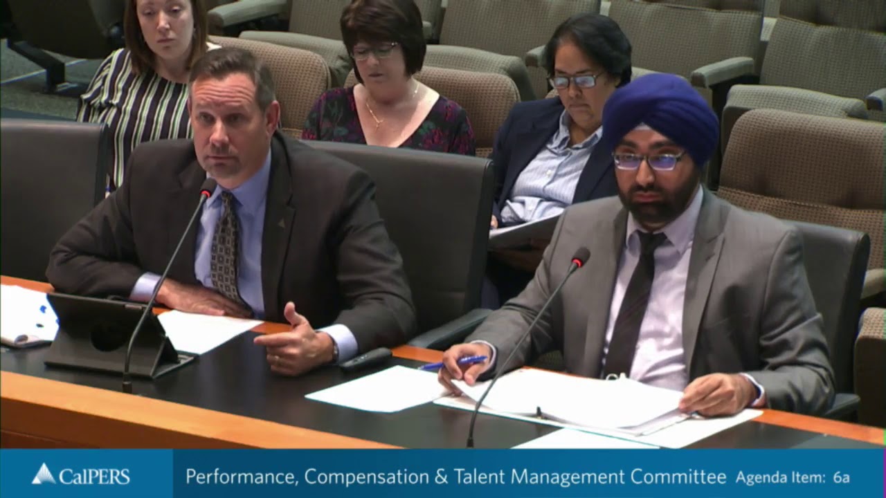 Performance, Compensation & Talent Committee | November 19, 2019