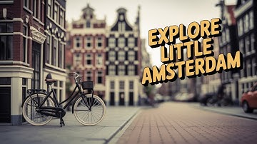 Miniature Amsterdam in 8 Seconds 🚲🌷 | AI-generated Veo 3 Travel Shorts