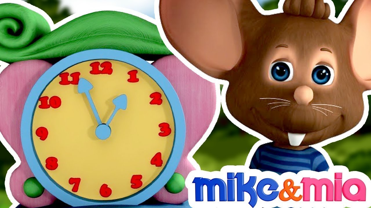 Hickory Dickory Dock | Nursery Rhymes & Learning Songs for Kids - YouTube