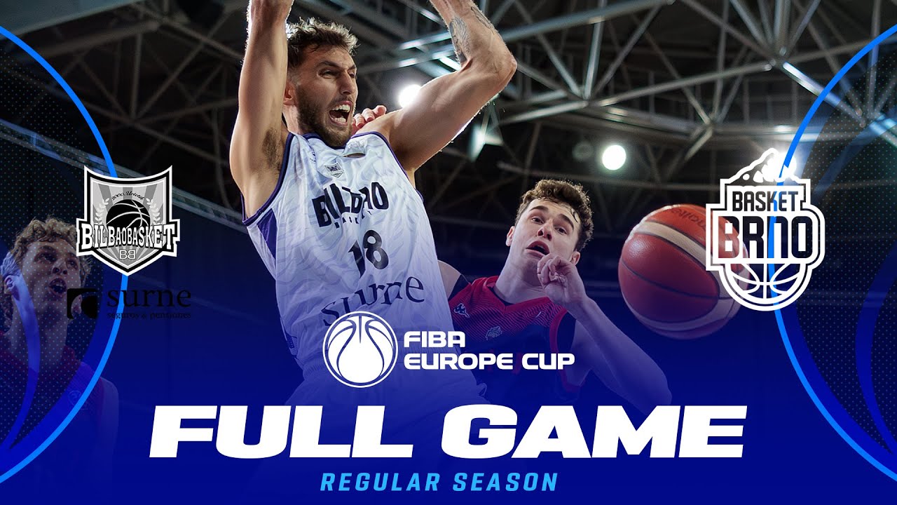 Surne Bilbao Basket v PUMPA Basket Brno | Full Basketball Game | FIBA Europe Cup 2025-26
