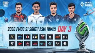 [BN] 2026 PMGO Season 1 South Asia Finals | Day 3 | চরম চাপেই কিংবদন্তির উত্থান