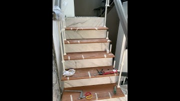 Thu công cầu thang nhựa spc #phần1 #cauthangspc #gòvap