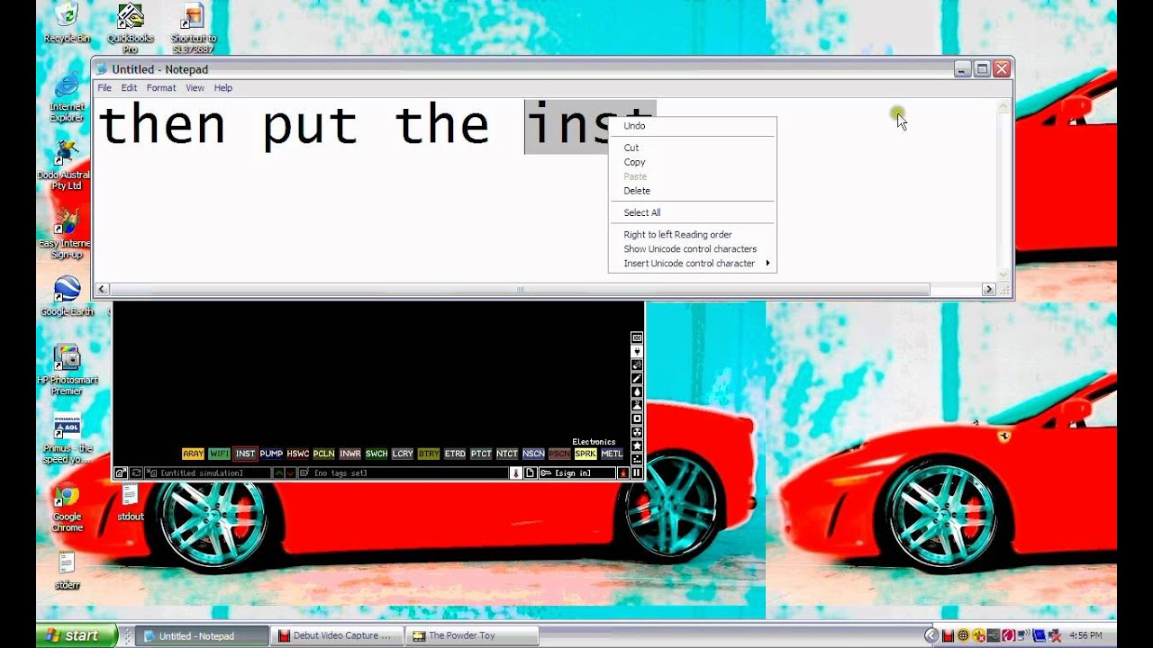 how to make a switch on powder toy - YouTube