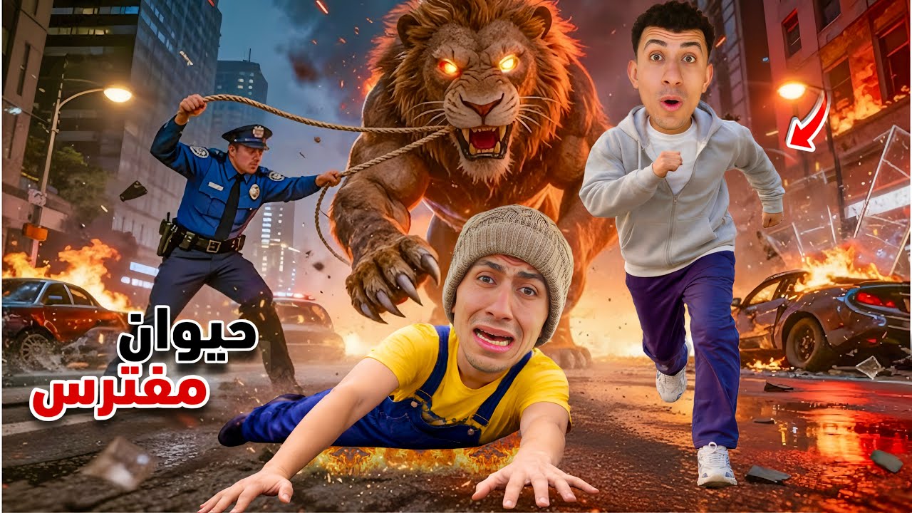 لما العربيه تعطل في طريق مهجور ويطلع عليكم حيوانات مفترسه 🦁😰 | محمد عماد