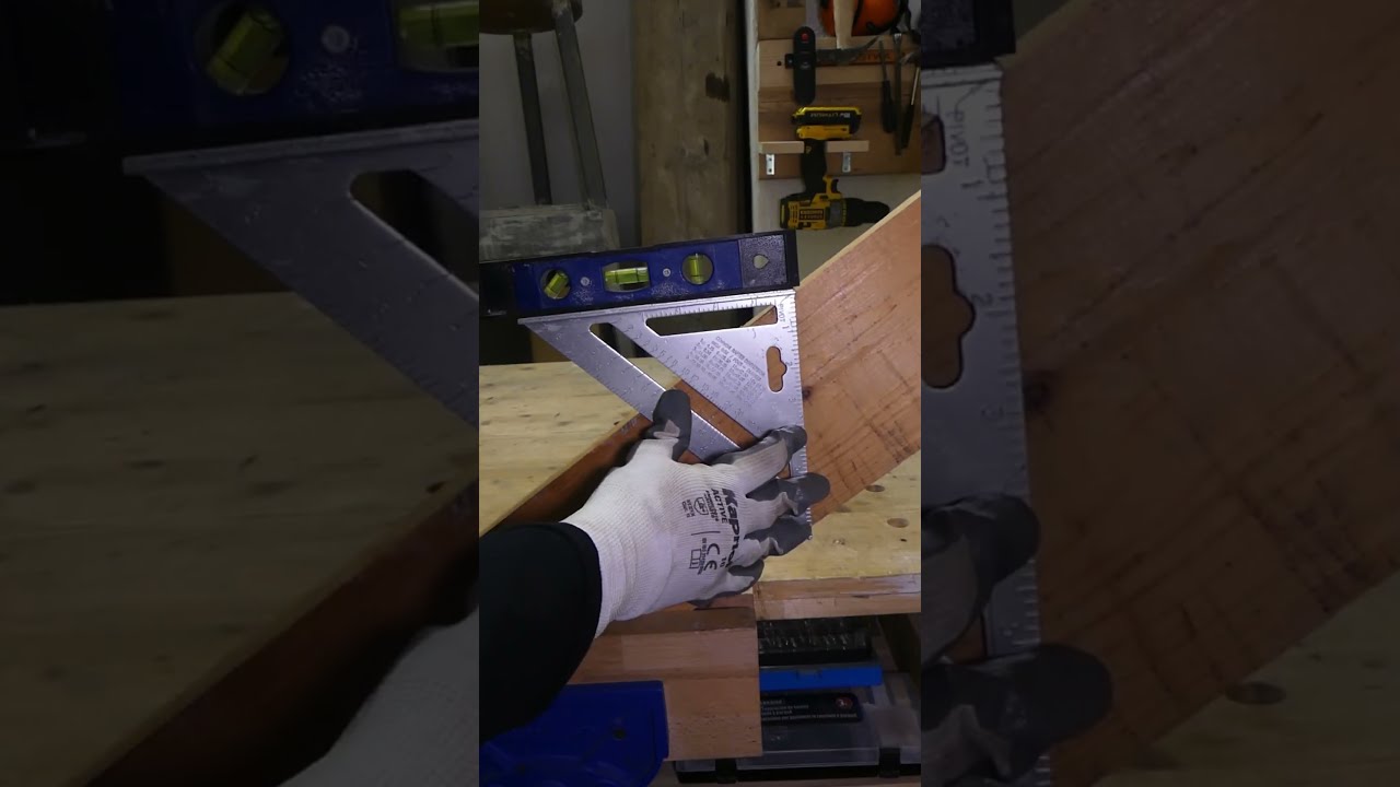 How To Find Angles With Speed Square Shorts Diy Tips Tipsandtricks Woodworking Carpenter