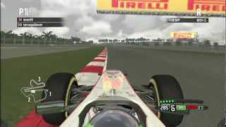 F1 2011 PS3 Hotlap Malaysia + Setup