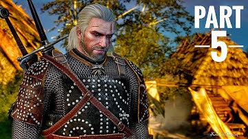 The Witcher 3 Wild Hunt | Lilac and Gooseberries | Walkthrough gameplay Part 5 | Krish D Gaming