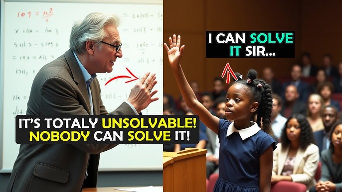 Harvard Professor Called It IMPOSSIBLE—Then a 12-Year-Old Girl Raised Her  Hand and Everyone Shocked! - YouTube