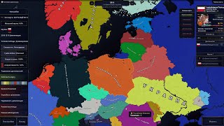 Age of History II Односерийное Прохождение за Польшу в современном мире с НОВОЙ картой из Scenario+