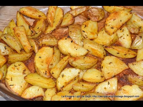 Patatas Gajo Al Horno Aromatizadas - YouTube