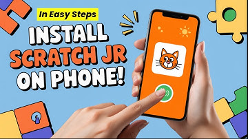 How to Install Scratch Jr on Android Phone & Use It | Select Sprite & Background Tutorial