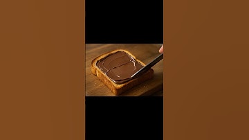 Toast Spreading ASMR 🍫 #ai #asmr #satisfying #relaxing #relax #viral