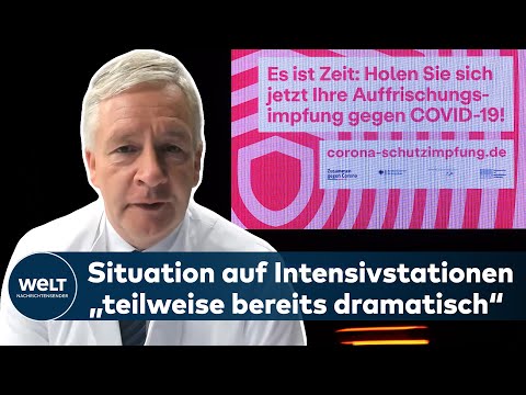 CORONA-INZIDENZEN: „Wir boostern 0,2 Prozent der Bevölkerung pro Tag, das ist viel zu wenig“