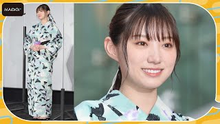 元NMB48太田夢莉、涼しげ浴衣で爽やかに　ツインテールでキュート＆個性をプラス