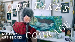 How to OVERCOME Fear & Resistance of Making Art | Goodbye Creative Block!