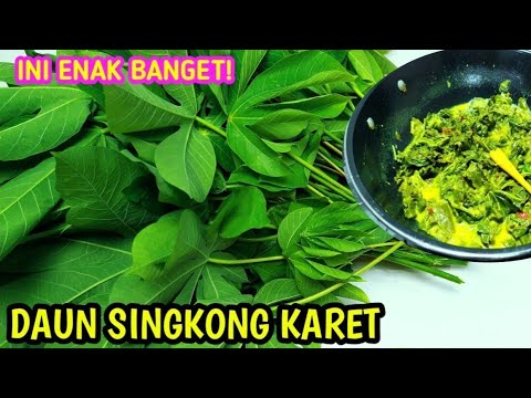 Resep Olahan Daun Singkong Goreng