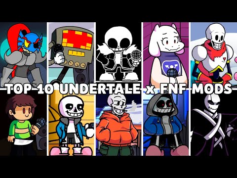 Top 10 Undertale x FNF Mods (VS Sans, Papyrus, Chara, Undyne) - Friday Night Funkin&rsquo;