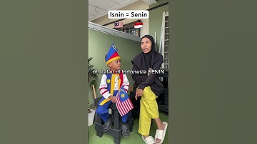 Thumbnail of perbedaan bahasa malaysia indonesia #comedy #shorts #bahasa