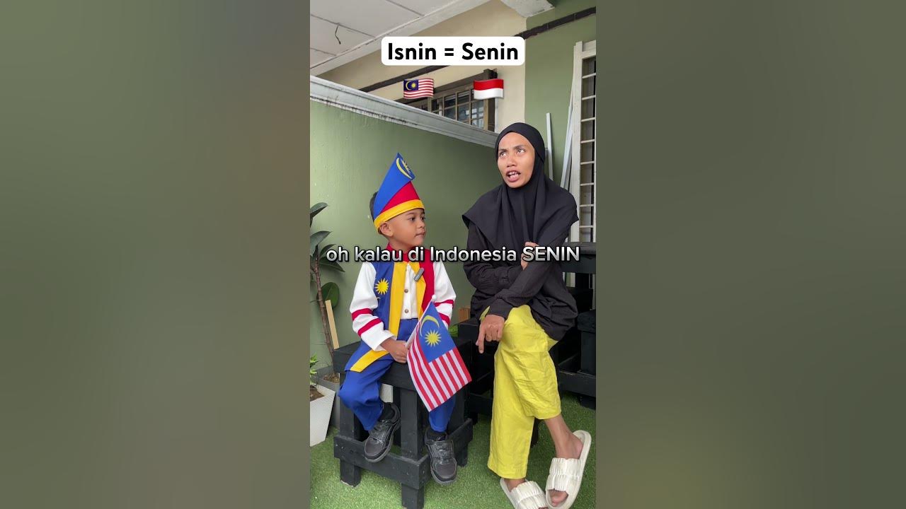 perbedaan bahasa malaysia indonesia #comedy #shorts #bahasa