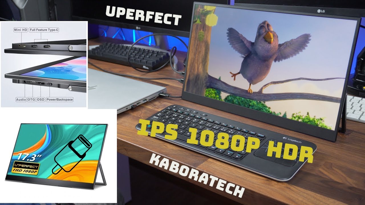 UPERFECT F2 Portable Monitor - YouTube