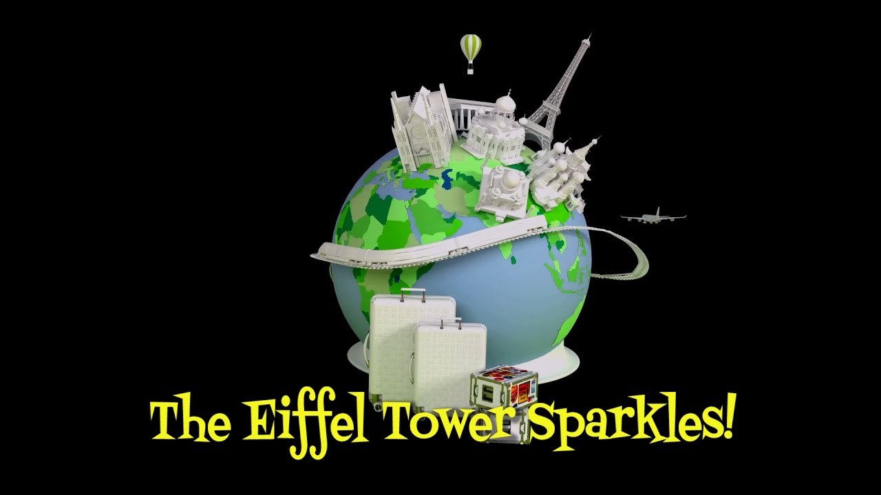 Eiffel Tower Lights Paris France Travel Blog 🇫🇷 YouTube