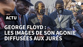 Mort de George Floyd: les jurés confrontés à la vidéo de son agonie | AFP