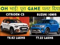 Citroen C3 vs Suzuki Ignis || Which one is best? || Auto Compare