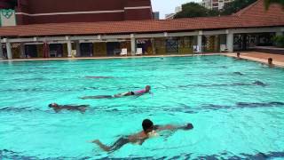 SwimSafer GOLD - Megan Performing Non-contact Tow Rescue