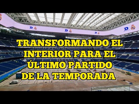 5 AÑOS de OBRAS del SANTIAGO BERNABEU (20 mayo 2024)