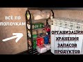 ОРГАНИЗАЦИЯ ХРАНЕНИЯ ЗАПАСОВ ПРОДУКТОВ в КВАРТИРЕ 🔥 СОЗДАЛА УГОЛОК для ХРАНЕНИЯ ЗАПАСОВ ✅