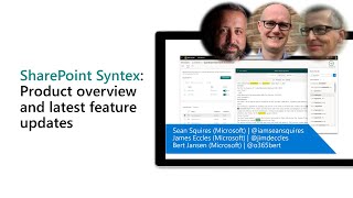 SharePoint Syntex:  Product overview and latest feature updates