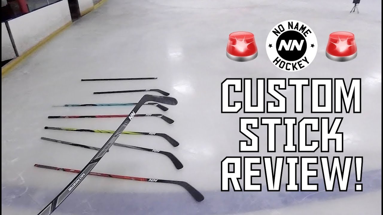 Brand New No Name Hockey Stick Review - YouTube