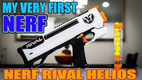 My Very First NERF Blaster⎮NERF Rival HELIOS