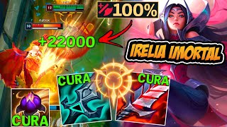 IRELIA TOP COM A MAIOR BUILD DE ROUBO DE VIDA (22 MIL DE CURA) - LEAGUE OF LEGENDS