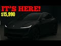 New 2026 Tesla Model 2 — $15,990, LMFP structural pack, Giga Casting, 10kweek output